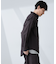 「BELGIUM LINEN FABRICS」リネンコットンスタンドカラーシャツ