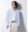 「BELGIUM LINEN FABRICS」リネンコットンスタンドカラーシャツ