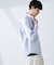 「BELGIUM LINEN FABRICS」リネンコットンスタンドカラーシャツ