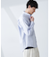 「BELGIUM LINEN FABRICS」リネンコットンスタンドカラーシャツ