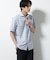 「N shirt」 速乾 ホリゾンタルカラーシャツ半袖