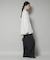 ウェストドロストワイドストレートパンツ