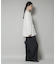 ウェストドロストワイドストレートパンツ