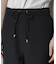 ウェストドロストワイドストレートパンツ