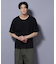 NORMANBROS／NORMANBROS別注 テレコUネックTシャツ 半袖