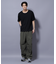 NORMANBROS／NORMANBROS別注 テレコUネックTシャツ 半袖