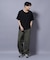 NORMANBROS／NORMANBROS別注 テレコUネックTシャツ 半袖
