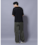 NORMANBROS／NORMANBROS別注 テレコUネックTシャツ 半袖