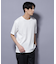 NORMANBROS／NORMANBROS別注 テレコUネックTシャツ 半袖