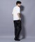 NORMANBROS／NORMANBROS別注 テレコUネックTシャツ 半袖