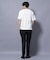 NORMANBROS／NORMANBROS別注 テレコUネックTシャツ 半袖