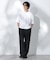 Anti Soaked(R)  汗染み防止 クルーネック ビッグシルエットTシャツ