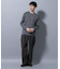 アンチスメルクルーネックTシャツ 長袖