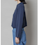 衿付アイレットクロップドニットカーディガン