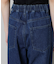 ドロストワイドデニムパンツ