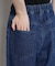 ドロストワイドデニムパンツ