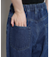 ドロストワイドデニムパンツ