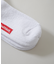 Healthknit／シンカーWHITE無地SOX