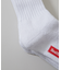 Healthknit／シンカーWHITE無地SOX