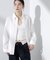 カットワークレースオーバーサイズシャツ