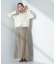 リボンヤーンニットジャケット
