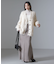 ロングシャギーニットカーディガン