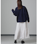 アシメティアードシフォンギャザースカート