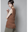 リリヤーンフリンジニットベスト