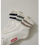 Healthknit／シンカー2本ライン ソックス 3足SET