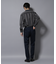 微起毛1タックテーパードパンツ