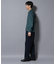 微起毛ワイド2タックテーパードパンツ