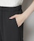 ジップスリットパンツ