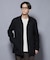 ウール／Nメルトンスタンドカラーコート