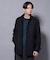 ウール／Nメルトンスタンドカラーコート