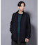 ウール／Nメルトンスタンドカラーコート