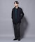 ウール／Nメルトンスタンドカラーコート