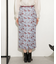 フラワージャカードタイトスカート