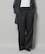 ウエストシャーリングゴムTRワイドパンツ