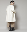 ノーカラーコクーンミドルコート