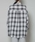 オーバーサイズチェックシャツ