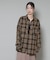 オーバーサイズチェックシャツ