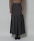 切り替え裾フレアスカート