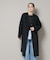 SUPER110blend リバーノーカラーロングコート