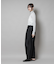ツイルウェーブタックバレルパンツ