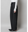 ツイルウェーブタックバレルパンツ