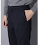 「N TROUSERS PREMIUM」RENU(R)ウール混洗えるサキソニーパンツ(セットアップ可)