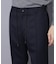 「N TROUSERS PREMIUM」RENU(R)ウール混洗えるサキソニーパンツ(セットアップ可)