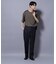 「N TROUSERS PREMIUM」ウールデニムストレートパンツ／STRETCH(セットアップ可)
