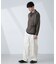 「ALL-DAYS COMFORT 100％ WOOL」 ZIPプルオーバー