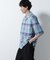 Fabric by INDIA オールドライクマドラスチェックシャツ 半袖